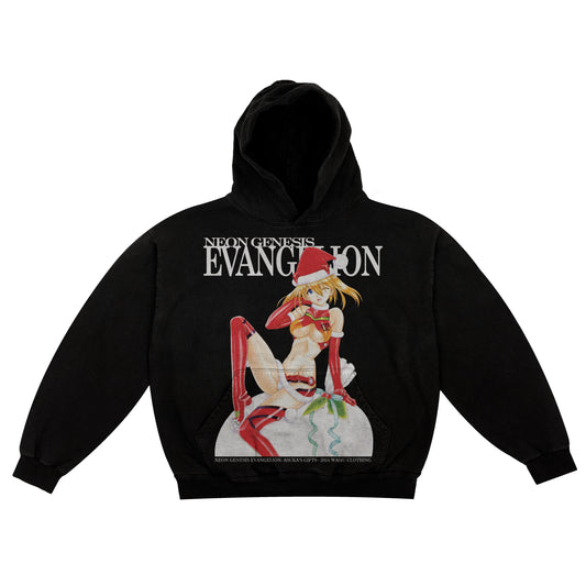 Neon Genesis Evangelion Asuka's Gifts - Oversized Hoodie