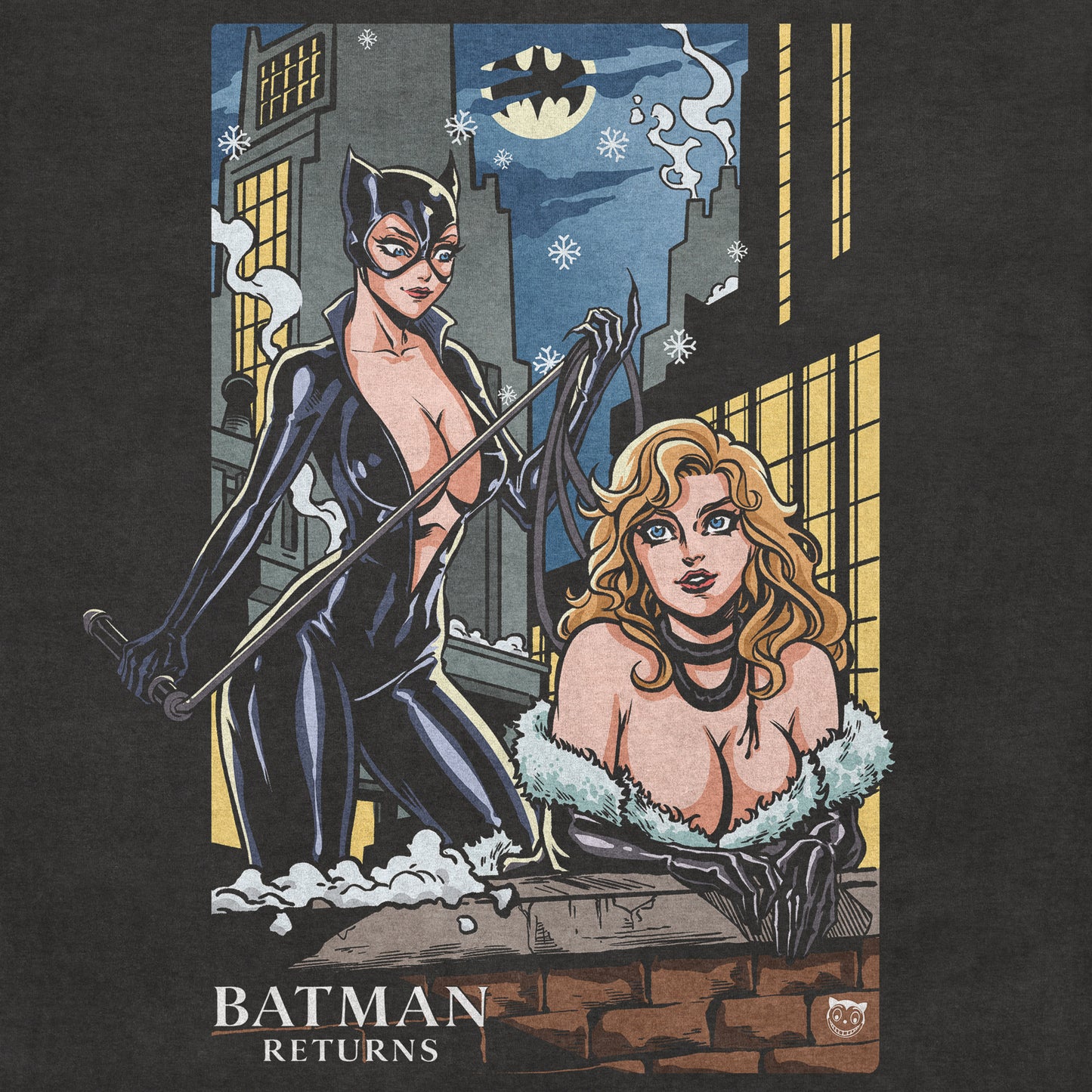 Catwoman & the Ice Princess - LAA 1801 Vintage Black