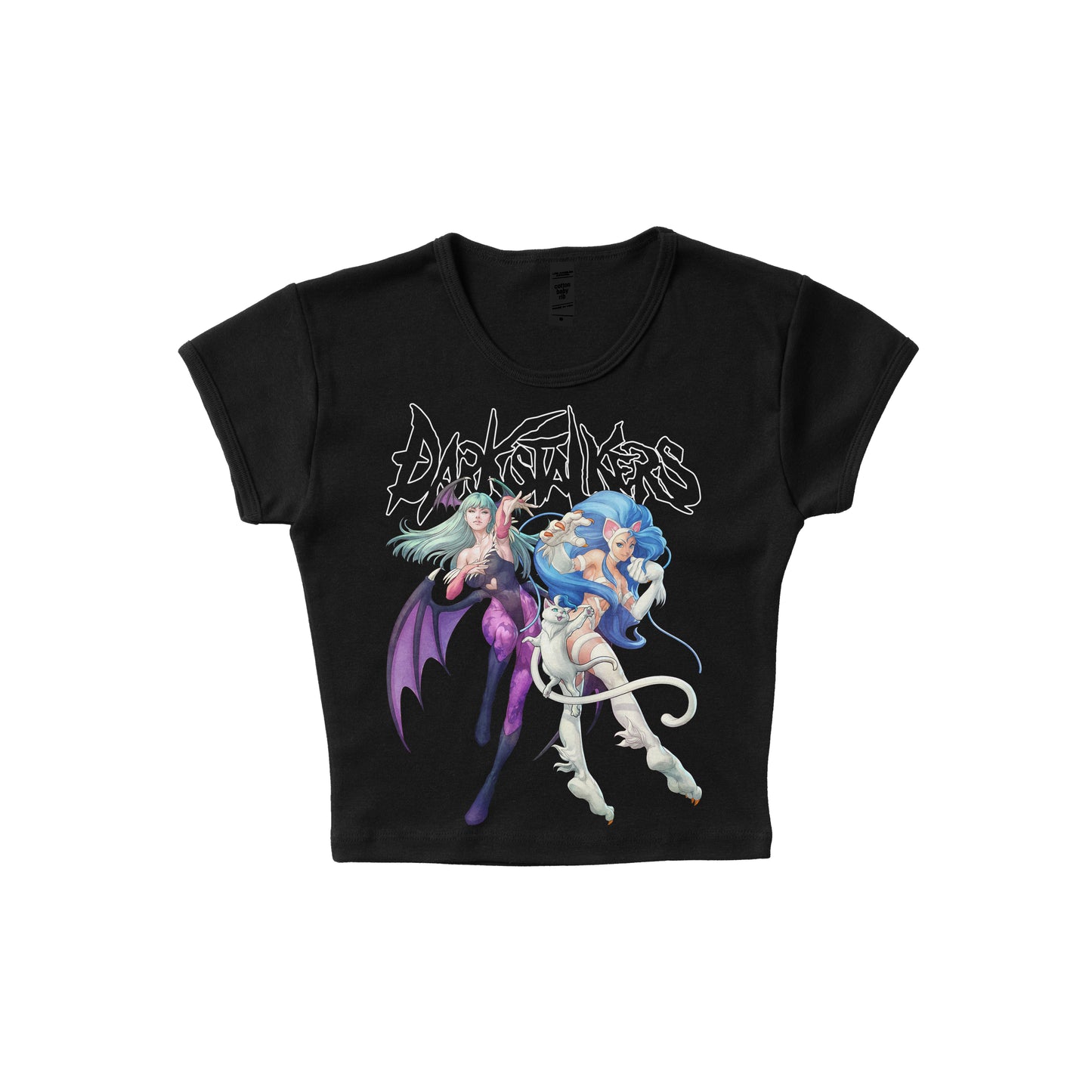 DarkStalkers - LAA Baby Rib Short Sleeve Raglan