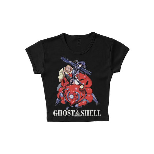 Ghost in the Shell Tachikoma - LAA Baby Rib Short Sleeve Raglan