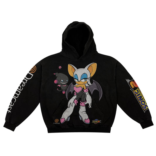 Rogue the Bat Oversized Hoodie