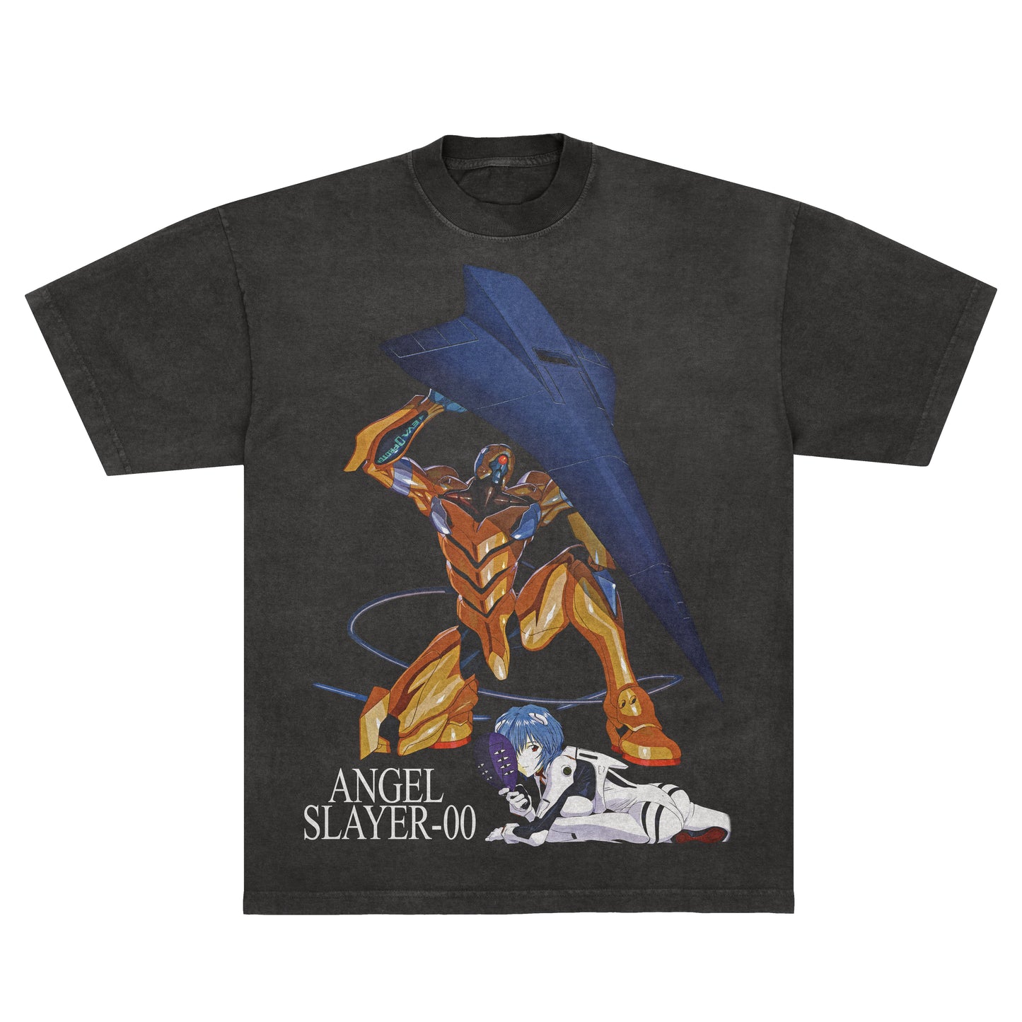 The Angel Slayer-00 Rei Neon Genesis Evangelion - LAA 1801 Vintage Black