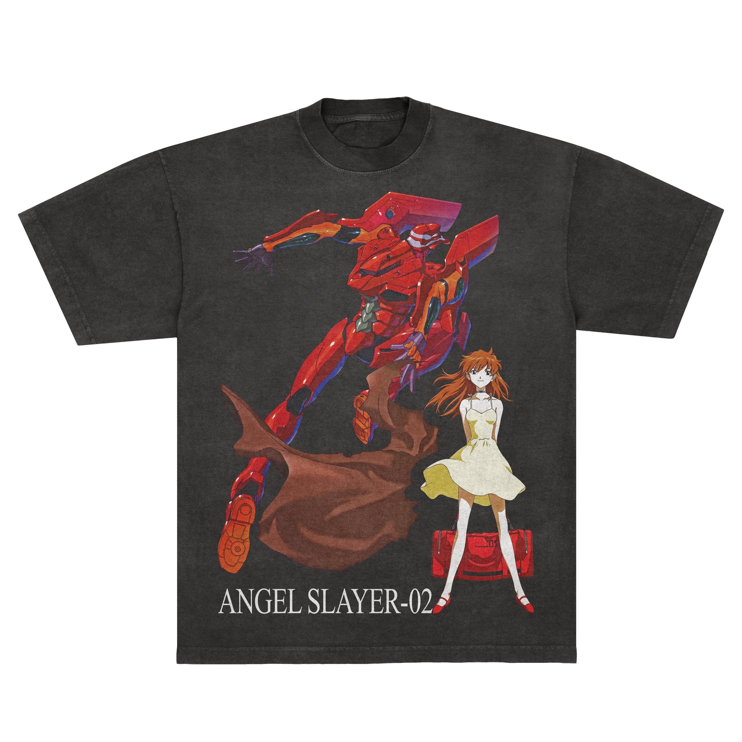 The Angel Slayer-02 Neon Genesis Evangelion - LAA 1801 Vintage Black