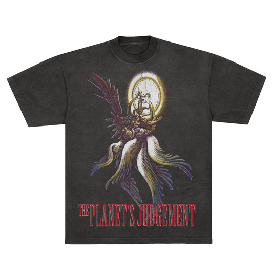 The Planets Judgement FFVII - LAA 1801 Vintage Black